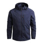 Cap Point Dark Blue / S Alvera Waterproof Hooded Windbreaker Coat