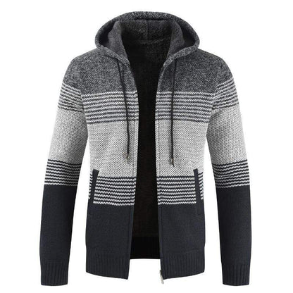 Cap Point Dark Gray / M Josh Men's Sweater Coat