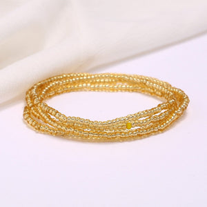 Cap Point Dark yellow / One size Charlene Beads Waistchain Ankle Bracelet