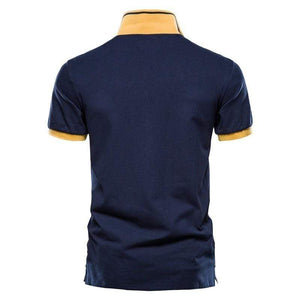 Cap Point Darling Embroidery Badge Men Polo