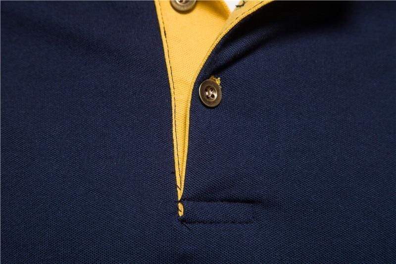 Cap Point Darling Embroidery Badge Men Polo