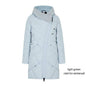 Cap Point Deep Grey / S Winter Brand Thick Winter Organic Hooded Parka Coat