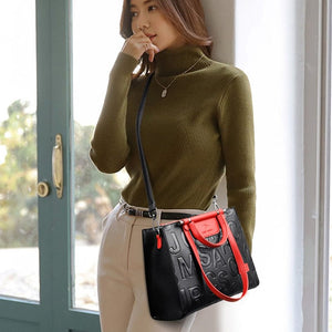 Cap Point Denise Brand Luxury Designer Shoulder Large Capacity Vintage Tote Bag