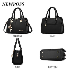 Cap Point Denise Designer Luxury Ladies Handbag Purse Shoulder Tote Bag