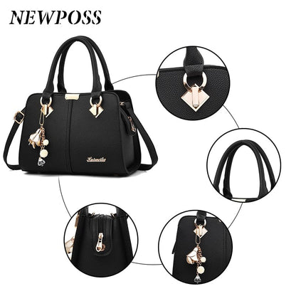 Cap Point Denise Designer Luxury Ladies Handbag Purse Shoulder Tote Bag