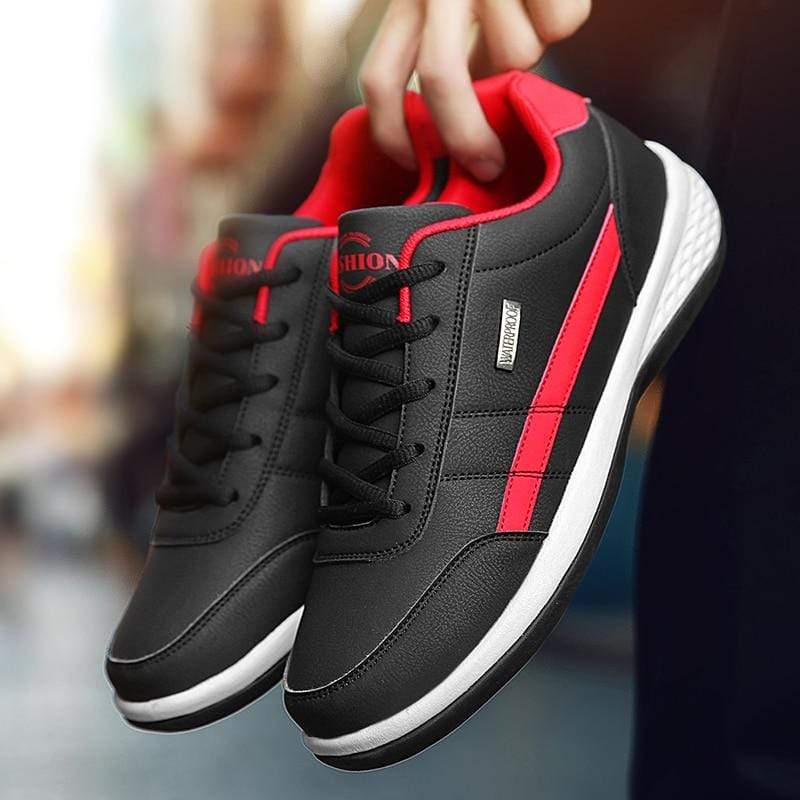 Cap Point Dorsel Leather Men Sneakers