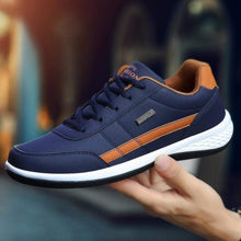 Load image into Gallery viewer, Cap Point Dorsel Leather Men Sneakers
