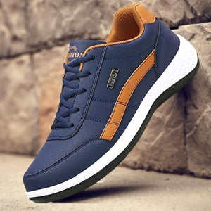 Cap Point Dorsel Leather Men Sneakers