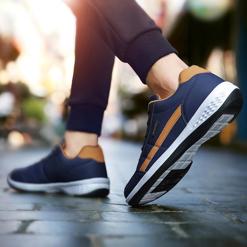 Cap Point Dorsel Leather Men Sneakers