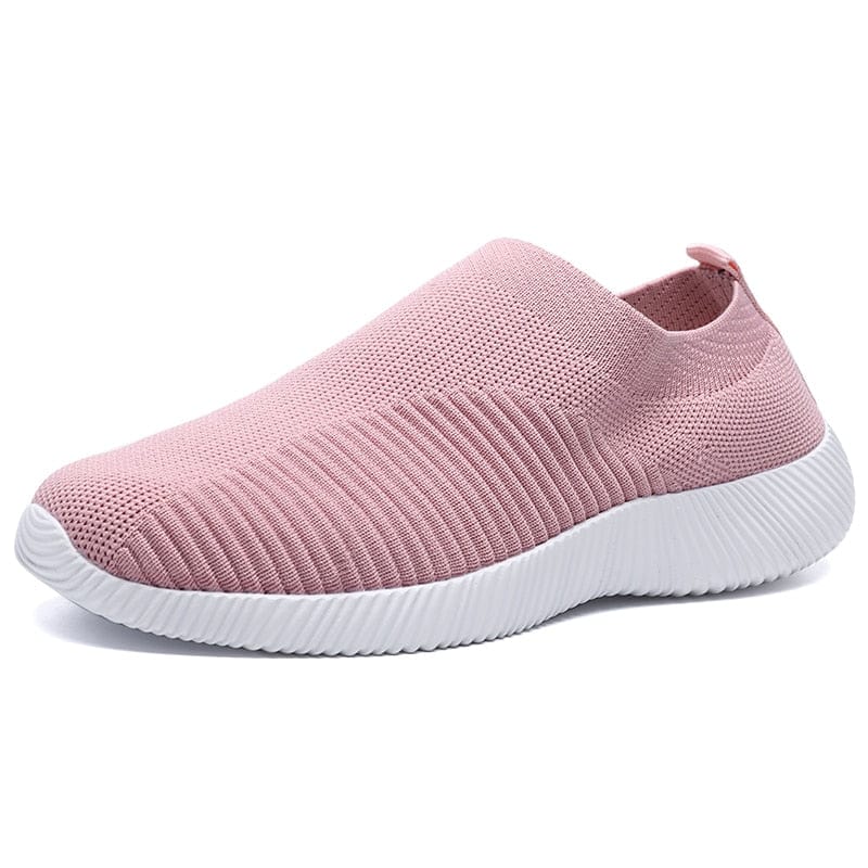 Cap Point Elegant Breathable Mesh Knit Sock Platform Sneakers
