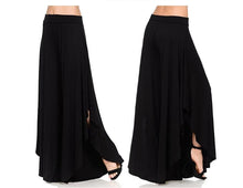 Load image into Gallery viewer, Cap Point Elegant Vintage Ruffle High Waist Wide Leg Pleated Pants
