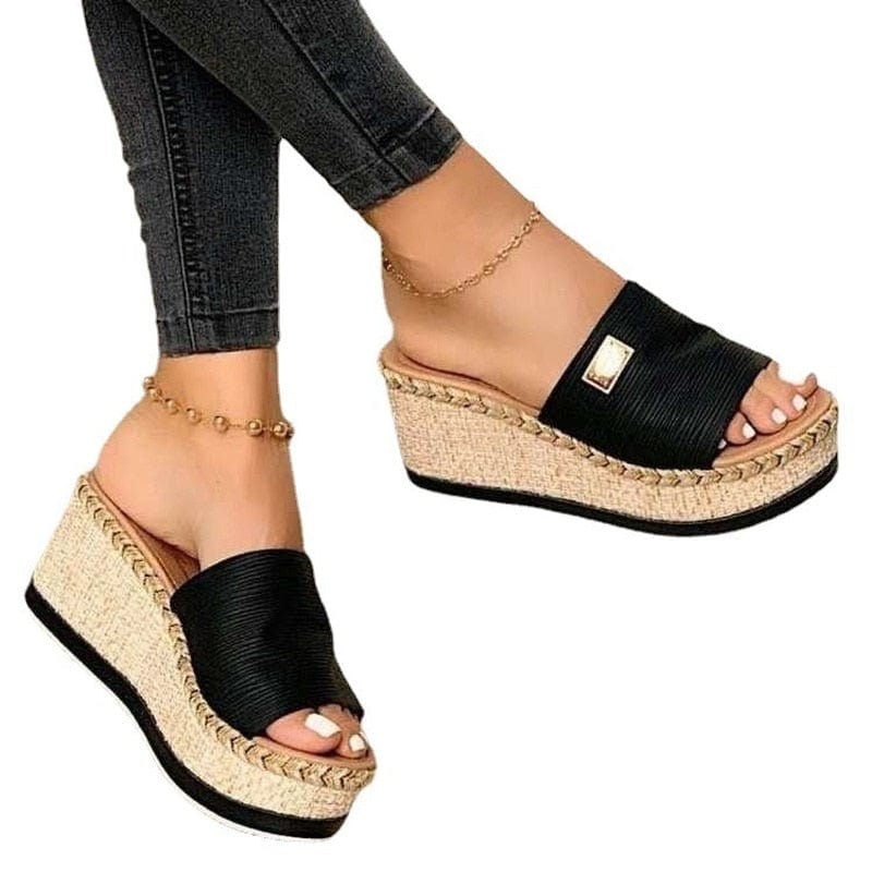 Cap Point Fabulous Summer Wedges Platform Sandals