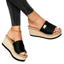 Load image into Gallery viewer, Cap Point Fabulous Summer Wedges Platform Sandals
