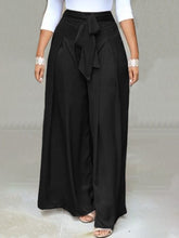 Load image into Gallery viewer, Cap Point Fashion High Waist Loose Bow Tie Oversized Summer Wide Leg Pants
