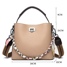 Load image into Gallery viewer, Cap Point Fashion Ribbon Designer Tote Handbag
