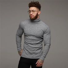 Load image into Gallery viewer, Cap Point Fashion Turtleneck Mens Thin Sweater
