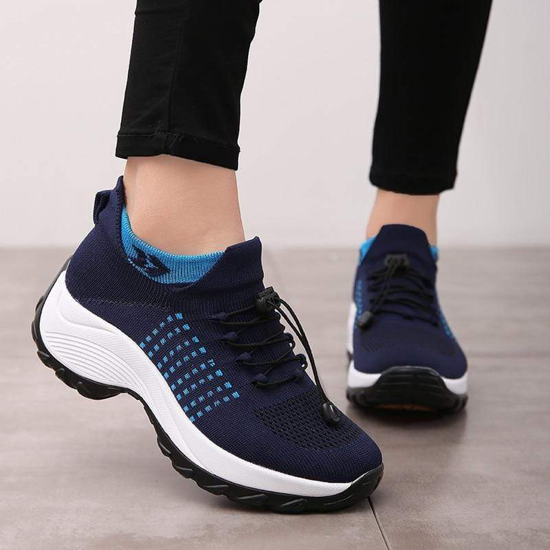 Cap Point Fashionable Women's Breathable Comfortable Nursing Sneakers