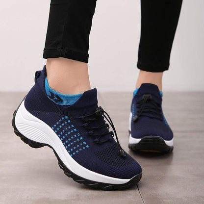 Cap Point Fashionable Women's Breathable Comfortable Nursing Sneakers