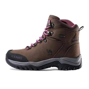 Cap Point Female-Coffee / 4.5 Durable Military Waterproof Anti-Slip Women Men Shoes
