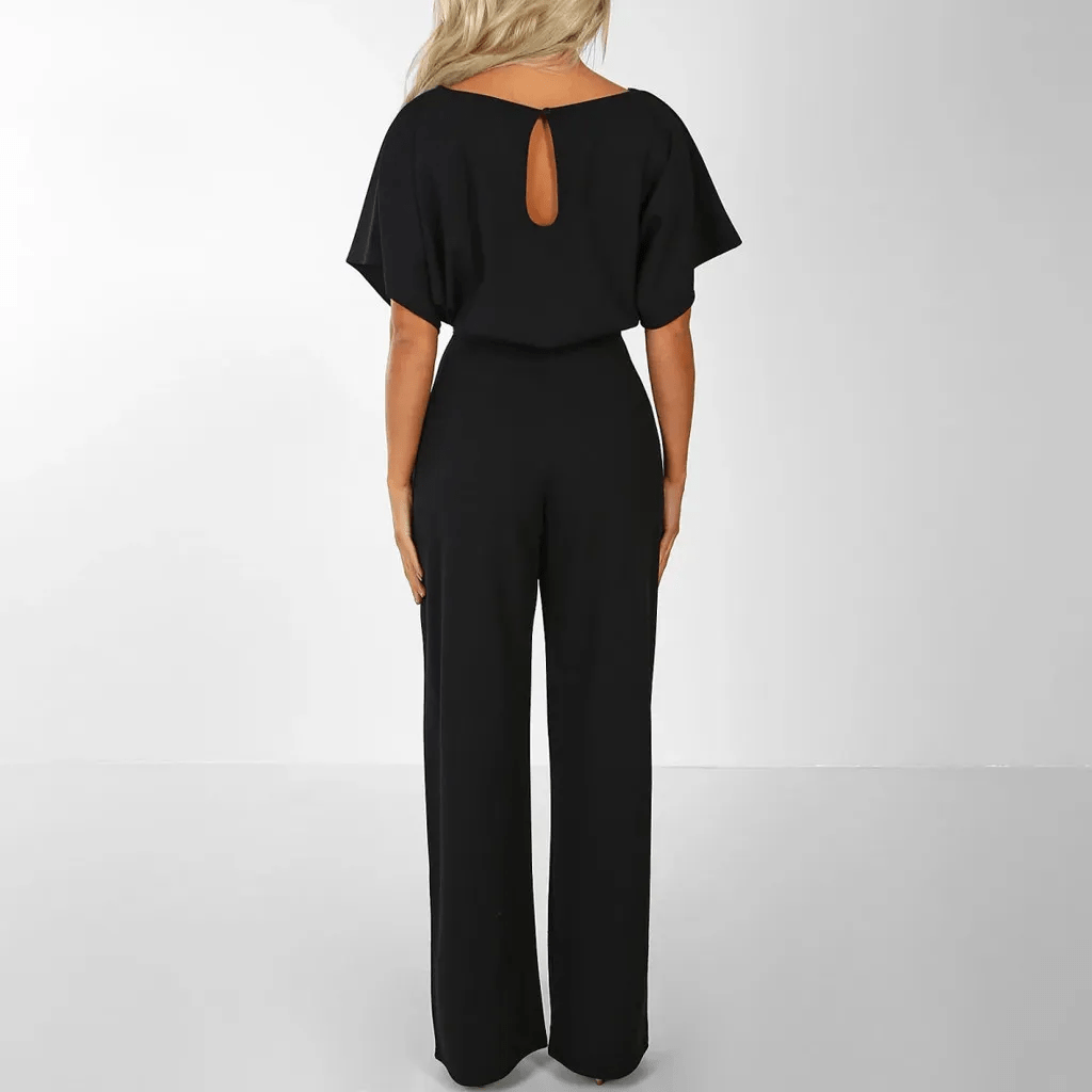 Cap Point Francisca Sexy Belted Jumpsuits