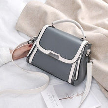 Load image into Gallery viewer, Cap Point gray / 20-30cm New Fashion  Style Hit Color Trendy Handbag
