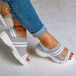 Cap Point gray / 6 Summer Sports Wear Peep Toe Breathable Sandals