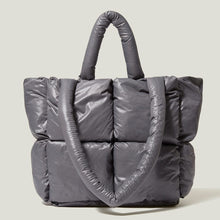 Charger l&#39;image dans la galerie, Cap Point gray Allegra Fashion Large Tote Padded Designer Handbag
