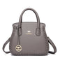 Cap Point Gray Hand-knitted Luxury Leather Tote Bag