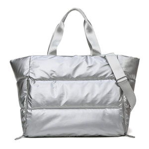 Cap Point gray / One size Monisa Gym Sports Fitness Travel Shoulder Duffle Waterproof Handbag