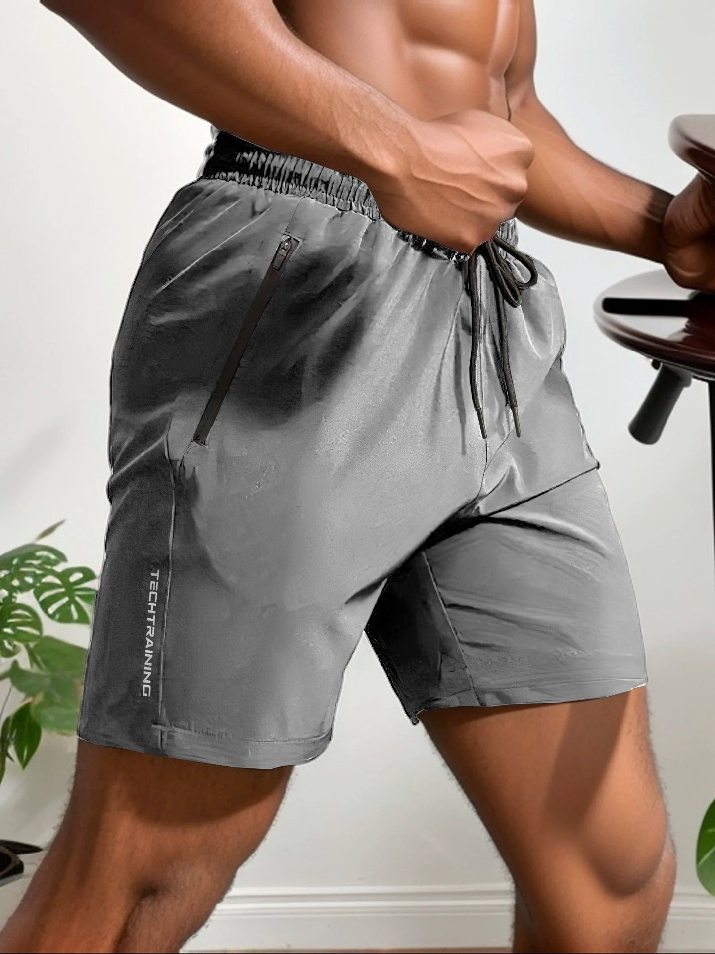 Cap Point GRAY / S Guelor Men's cycling outdoor hiking shorts