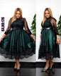 Cap Point Green / 12 New Vintage  Gothic  Summer Casual Party Dress