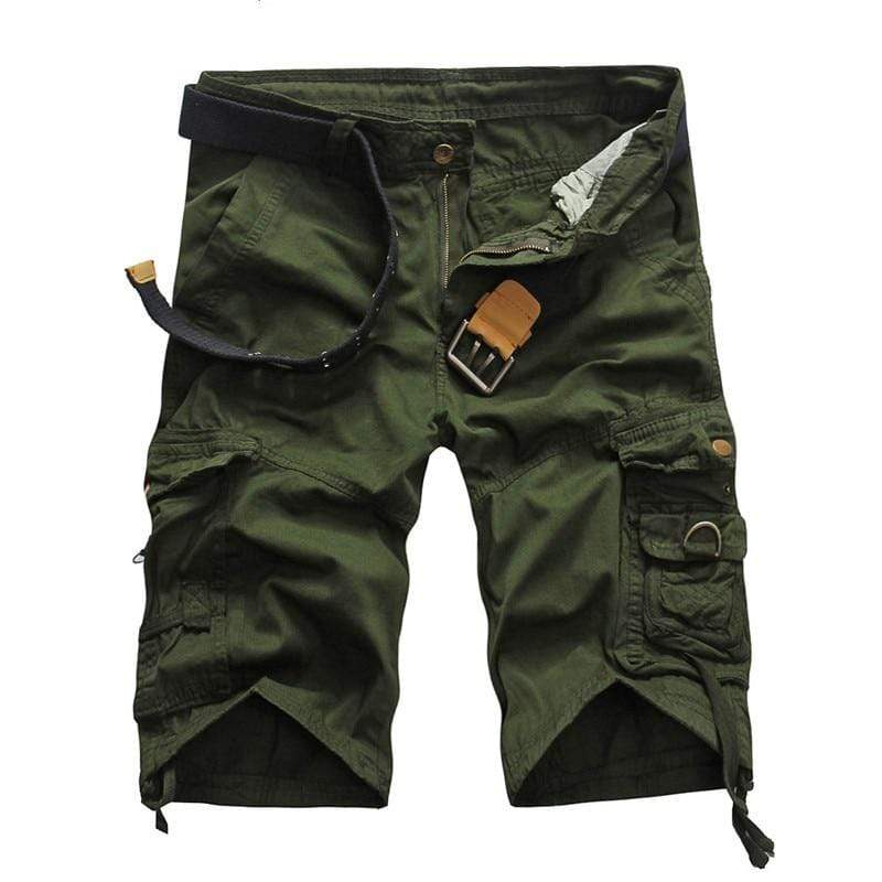 Cap Point green / 29 Men Cargo Camouflage Short
