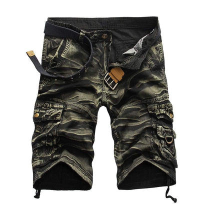 Cap Point Green camo / 29 Men Cargo Camouflage Short