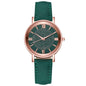 Cap Point Green Fashion Women's Luxury  Quartz Watch