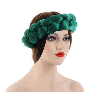 Cap Point green Fashionable Elastic Hair Band Turban