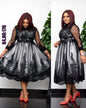 Cap Point Grey / 12 New Vintage  Gothic  Summer Casual Party Dress