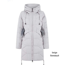 Load image into Gallery viewer, Cap Point Grey / S Warm and deep winter parka with well-wrapped hood
