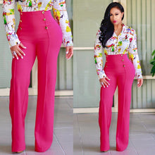 Load image into Gallery viewer, Cap Point High Waist Summer Long Pants
