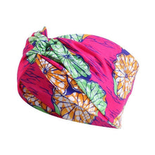 Load image into Gallery viewer, Cap Point hot pink African Print Stretch Bandana
