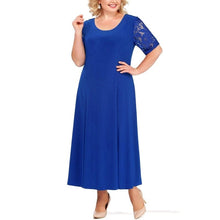 Load image into Gallery viewer, Cap Point Ines Clear Out Half Sleeve Plus Size Mother Of The Bride Dress
