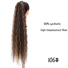 Load image into Gallery viewer, Cap Point J106 / 85CM Dina Synthetic Fiber Straight Hair Wigs With Ponytail Extensions
