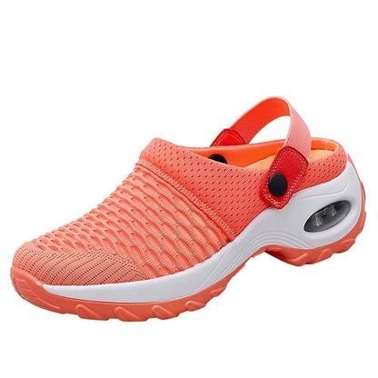 Cap Point Janice Comfort Women's Breathable Mesh Platform Summer Shoes