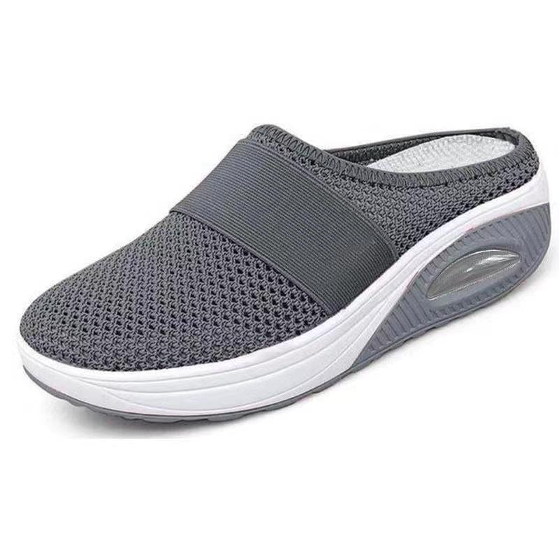 Cap Point Janice Comfort Women's Breathable Mesh Platform Summer Shoes
