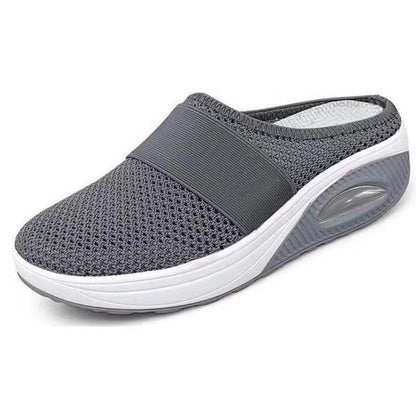 Cap Point Janice Comfort Women's Breathable Mesh Platform Summer Shoes