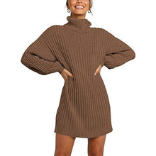Load image into Gallery viewer, Cap Point Jennifer Turtleneck Sweater Dress

