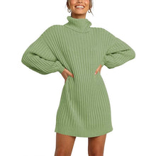 Load image into Gallery viewer, Cap Point Jennifer Turtleneck Sweater Dress
