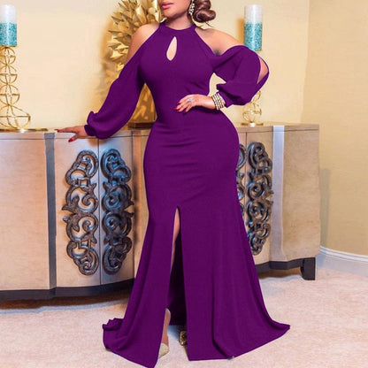 Cap Point Judith Amazing elegant off shoulder maxi dress