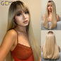 Cap Point K / One size fits all Amanda Long Straight Synthetic Wigs