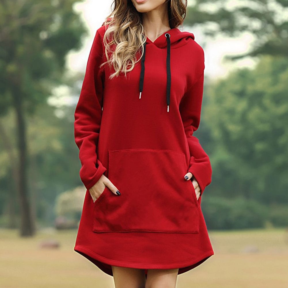Cap Point Karleen Fashion Hoodies Big Pocket Sweatshirt Oversized Pullover