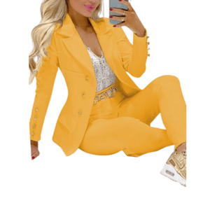 Cap Point Kaylan Co-Ord Blended Elegant 2-Piece Suit Blazer